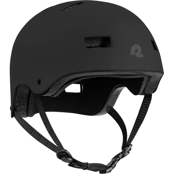 imageRetrospec Retrospec Dakota Bike Helmet  Skateboard Helmet Premium Protection MultiSport Bike BMX Skating Scooter and Skate HelmetMatte Black