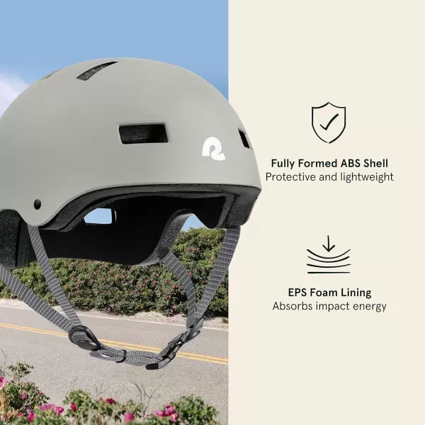 imageRetrospec Retrospec Dakota Bike Helmet  Skateboard Helmet Premium Protection MultiSport Bike BMX Skating Scooter and Skate HelmetMatte Oat