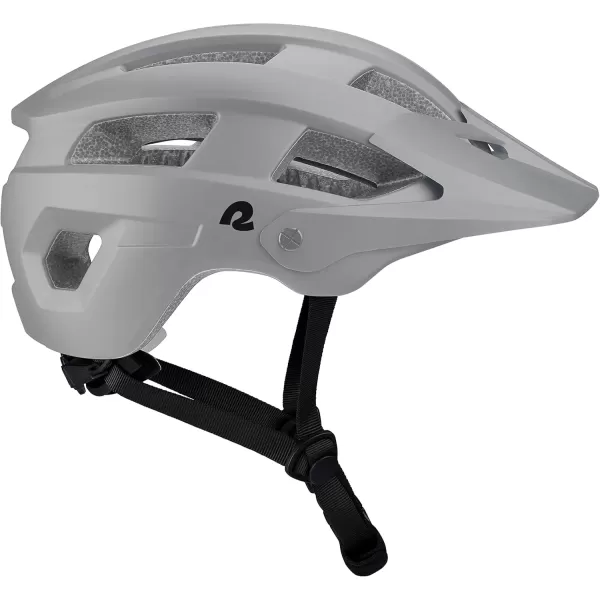 imageRetrospec Rowan Mountain Bike Helmet for Adults  MTB Style with Removable Visor and EPS Foam Interior for Men ampamp Women  Adjustable Size Lightweight ampamp BreathableMatte Stone