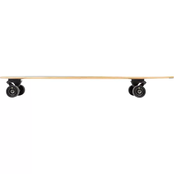 imageRetrospec Zed Cruiser ampamp Pintail Longboard Skateboard Complete Cruiser  Bamboo ampamp Canadian Maple Wood Cruiser wReverse Kingpin Trucks for Commuting Cruising Carving ampamp Downhill RidingBlack Pipeline