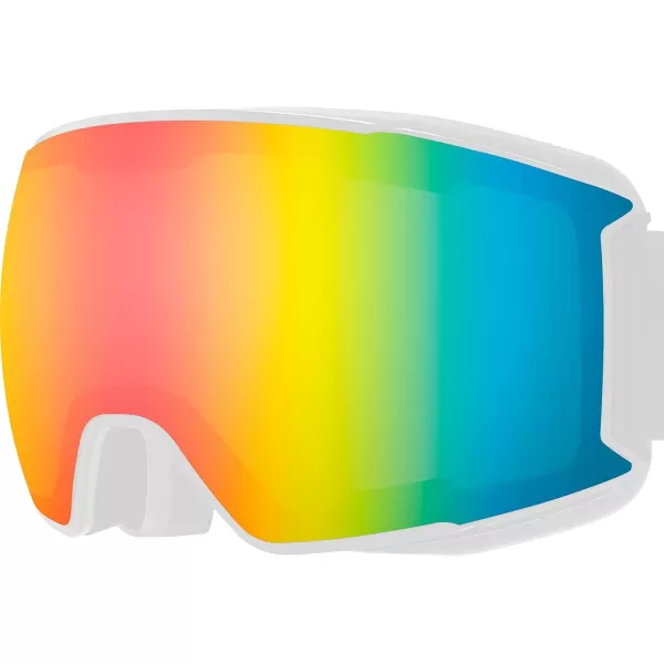 imageRetrospec Zenith Ski Goggles  Snowboard Goggles for Men Women Boys ampamp Girls  100 UV Protection AntiFog Snow GogglesKaleido