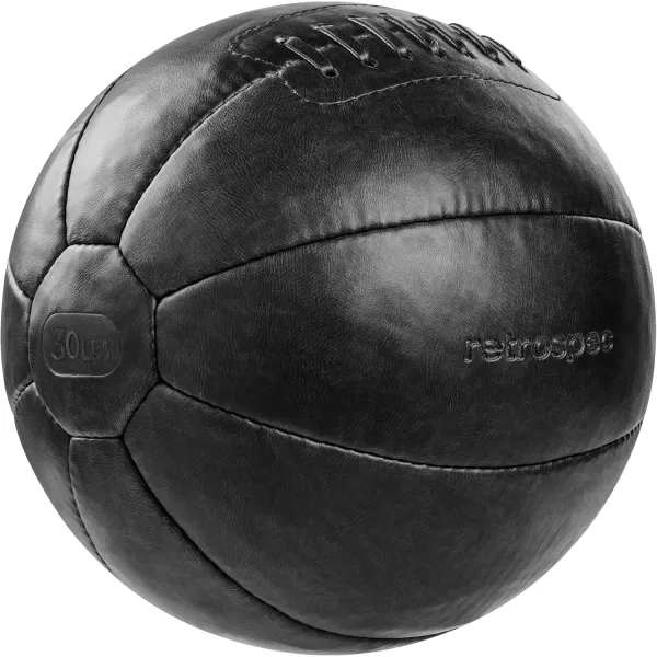 imageCore Weighted Medicine Ball 4 6 8 10 12 14 16 20 25 30 lbs Soft Touch Vegan Leather with Sturdy Grip for Strength Training Recovery Balance Exercises and Other FullBody WorkoutsBlack