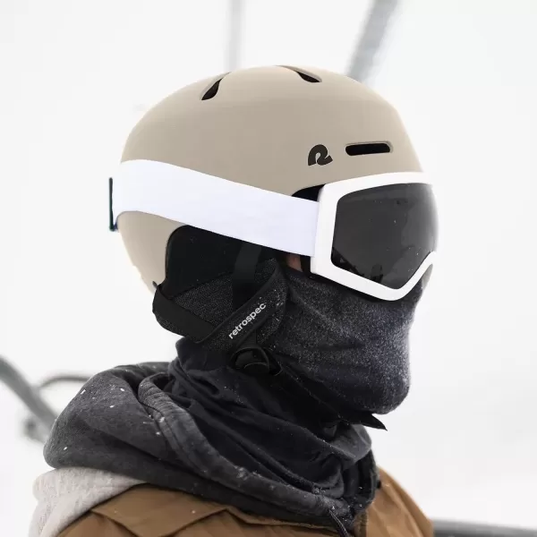 imageRetrospec Comstock Ski Helmet  Snowboard Helmet for Adults ampamp Youth  Adjustable Fit Snow Helmet with Protective Shell and Breathable Vents for Men Women Boys ampamp GirlsMatte Canyon