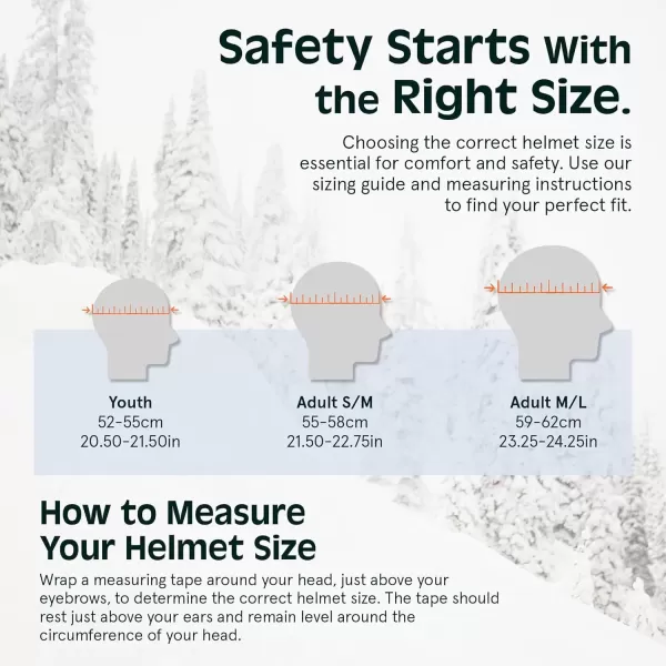 imageRetrospec Comstock Ski Helmet  Snowboard Helmet for Adults ampamp Youth  Adjustable Fit Snow Helmet with Protective Shell and Breathable Vents for Men Women Boys ampamp GirlsMatte Sprucestone