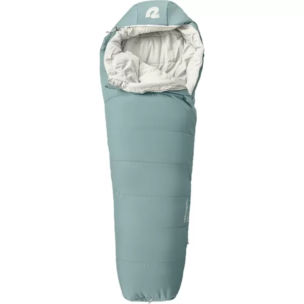 imageRetrospec Dream 5 15 30 Sleeping Bag  Mummy Sleeping Bag for Camping Insulated Cold Weather Sleeping Bag Lightweight Stuff Sack WaterResistant and Adjustable Draw Cords Adult Sleeping BagSprucestone