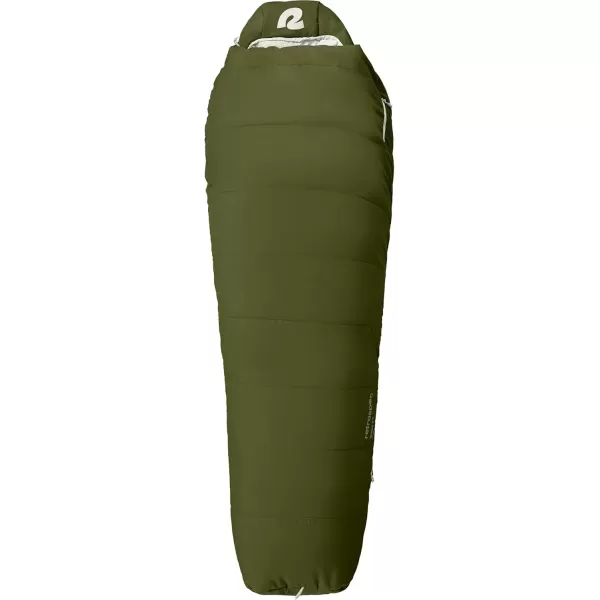 imageRetrospec Dream 5 15 30 Sleeping Bag  Mummy Sleeping Bag for Camping Insulated Cold Weather Sleeping Bag Lightweight Stuff Sack WaterResistant and Adjustable Draw Cords Adult Sleeping BagJuniper