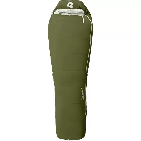 imageRetrospec Dream 5 15 30 Sleeping Bag  Mummy Sleeping Bag for Camping Insulated Cold Weather Sleeping Bag Lightweight Stuff Sack WaterResistant and Adjustable Draw Cords Adult Sleeping BagJuniper