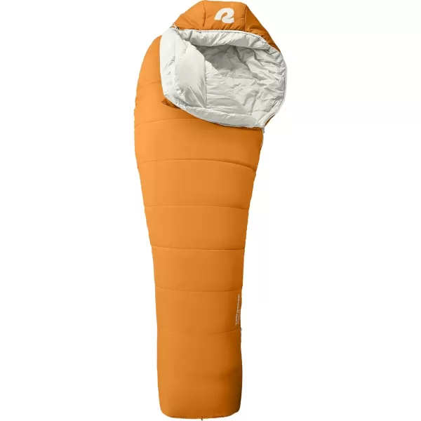 imageRetrospec Dream 5 15 30 Sleeping Bag  Mummy Sleeping Bag for Camping Insulated Cold Weather Sleeping Bag Lightweight Stuff Sack WaterResistant and Adjustable Draw Cords Adult Sleeping BagClay