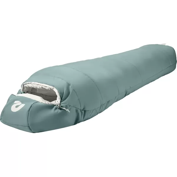imageRetrospec Dream 5 15 30 Sleeping Bag  Mummy Sleeping Bag for Camping Insulated Cold Weather Sleeping Bag Lightweight Stuff Sack WaterResistant and Adjustable Draw Cords Adult Sleeping BagSprucestone