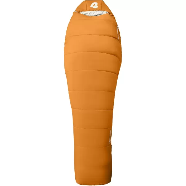 imageRetrospec Dream 5 15 30 Sleeping Bag  Mummy Sleeping Bag for Camping Insulated Cold Weather Sleeping Bag Lightweight Stuff Sack WaterResistant and Adjustable Draw Cords Adult Sleeping BagClay