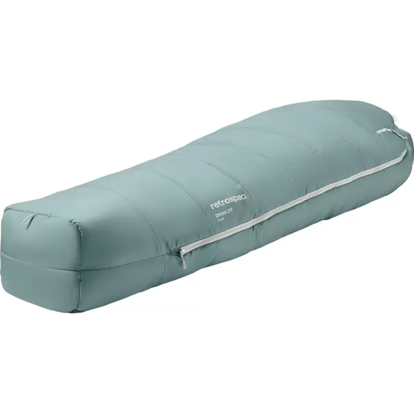 imageRetrospec Dream 5 15 30 Sleeping Bag  Mummy Sleeping Bag for Camping Insulated Cold Weather Sleeping Bag Lightweight Stuff Sack WaterResistant and Adjustable Draw Cords Adult Sleeping BagSprucestone