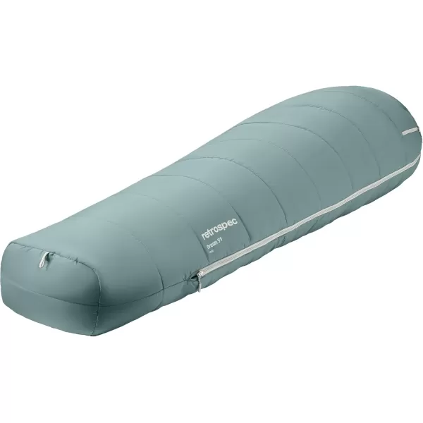 imageRetrospec Dream 5 15 30 Sleeping Bag  Mummy Sleeping Bag for Camping Insulated Cold Weather Sleeping Bag Lightweight Stuff Sack WaterResistant and Adjustable Draw Cords Adult Sleeping BagSprucestone
