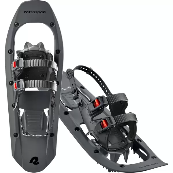 imageRetrospec Drifter Plus 2325 Inch Backcountry and Mountaineering Show Shoes Durable All Terrain with Secure Double Ratchet Binding Steel Toe Crampons and Heel Lifters for Winter Hiking25