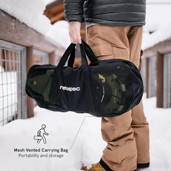 imageRetrospec Drifter Snowshoe for Men ampamp Women  Aluminum Frames ampamp a DoubleRachet Binding System  Lightweight All Terrain Snow ShoesArctic
