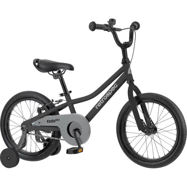 imageRetrospec Koda Plus Kids Bike for Boys ampamp Girls Ages 46 Years  16quotBlack