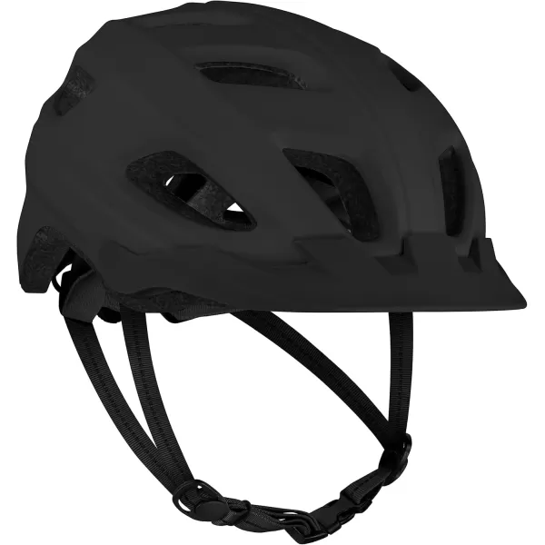 imageRetrospec Lennon Bike Helmet with LED Safety Light Adjustable Dial ampamp Removable VisorMatte Black