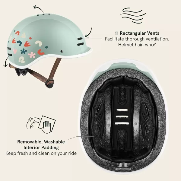 imageRetrospec Remi Kids HelmetMatcha Bloom