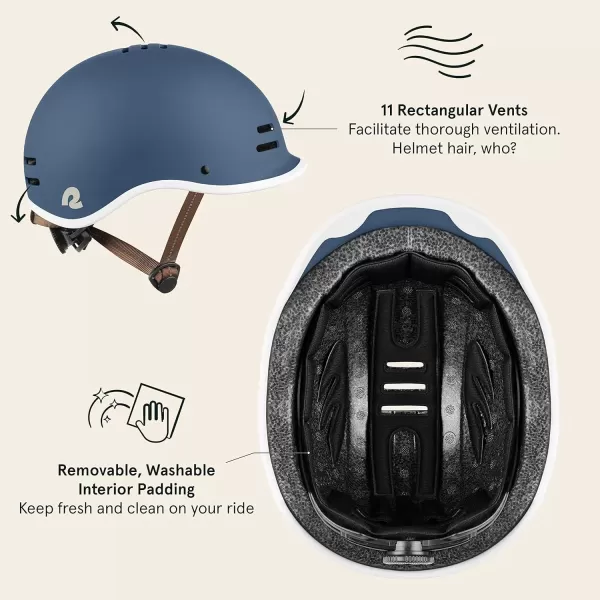 imageRetrospec Remi Kids HelmetMatte Navy