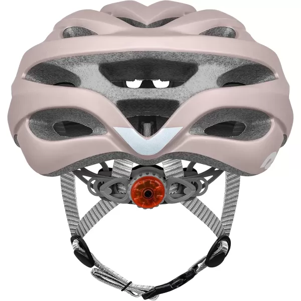 imageRetrospec Silas Adult Bike Helmet with Light for Men ampamp Women  Lightweight ComfortableMatte Desert Rose