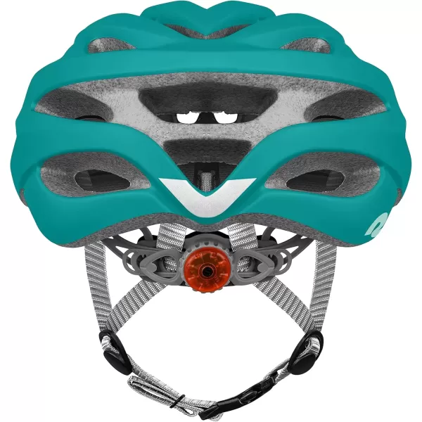 imageRetrospec Silas Adult Bike Helmet with Light for Men ampamp Women  Lightweight ComfortableMatte Teal