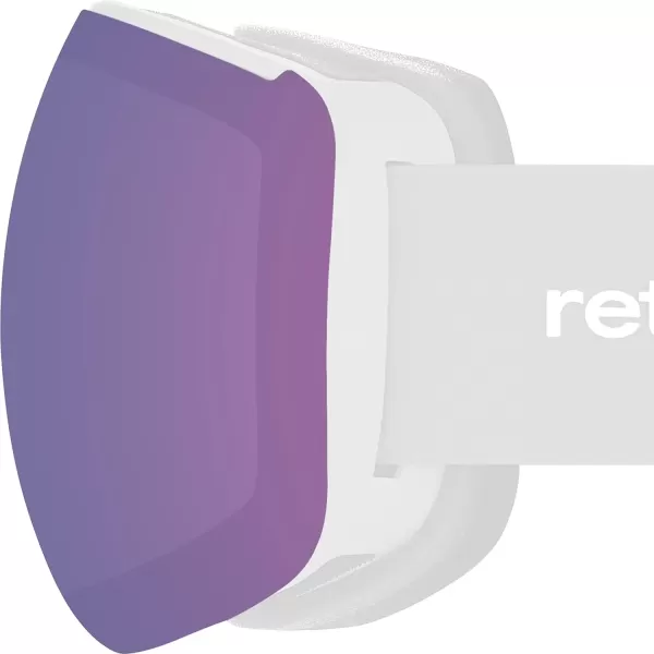 imageRetrospec Traverse Plus Ski ampamp Snowboard Snow Goggles and Interchangeble Lenses for Men and Women AntiFog and OTG DesignBismuth