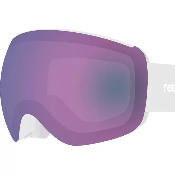 imageRetrospec Traverse Plus Ski ampamp Snowboard Snow Goggles and Interchangeble Lenses for Men and Women AntiFog and OTG DesignBismuth
