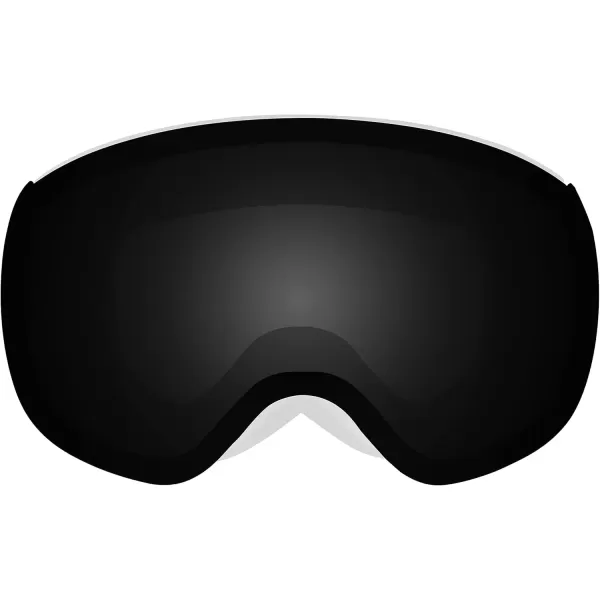 imageRetrospec Traverse Plus Ski ampamp Snowboard Snow Goggles and Interchangeble Lenses for Men and Women AntiFog and OTG DesignMirror Polarized