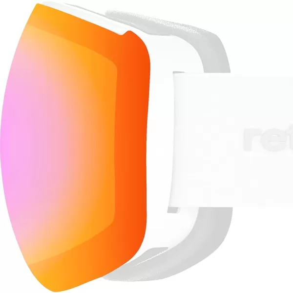 imageRetrospec Traverse Plus Ski ampamp Snowboard Snow Goggles and Interchangeble Lenses for Men and Women AntiFog and OTG DesignOpal