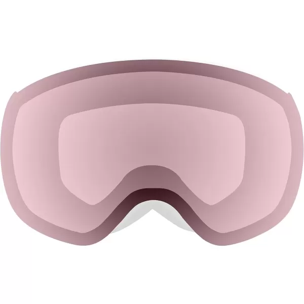 imageRetrospec Traverse Plus Ski ampamp Snowboard Snow Goggles and Interchangeble Lenses for Men and Women AntiFog and OTG DesignPearl