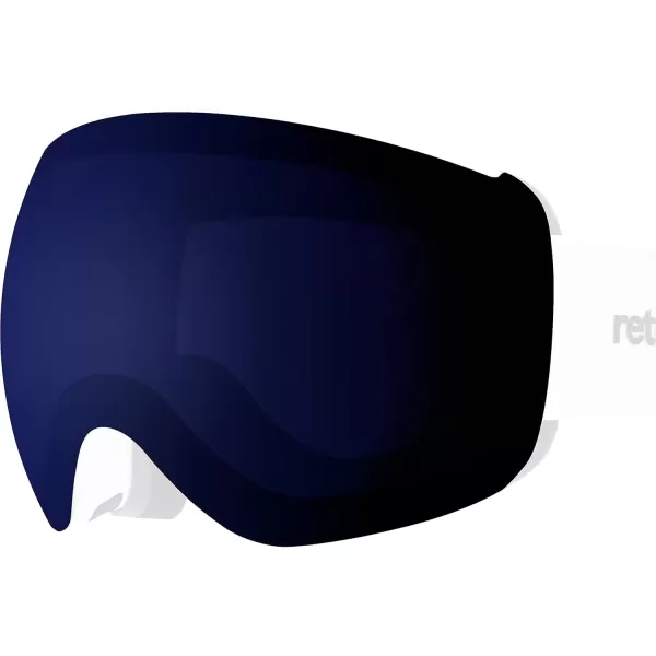 imageRetrospec Traverse Plus Ski ampamp Snowboard Snow Goggles and Interchangeble Lenses for Men and Women AntiFog and OTG DesignSapphire