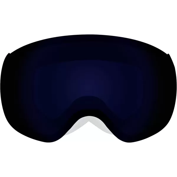 imageRetrospec Traverse Plus Ski ampamp Snowboard Snow Goggles and Interchangeble Lenses for Men and Women AntiFog and OTG DesignSapphire