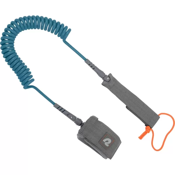 imageRetrospec Weekender 10 Paddle Board Safety Leash Coiled for Stand Up PaddleboardsNavy