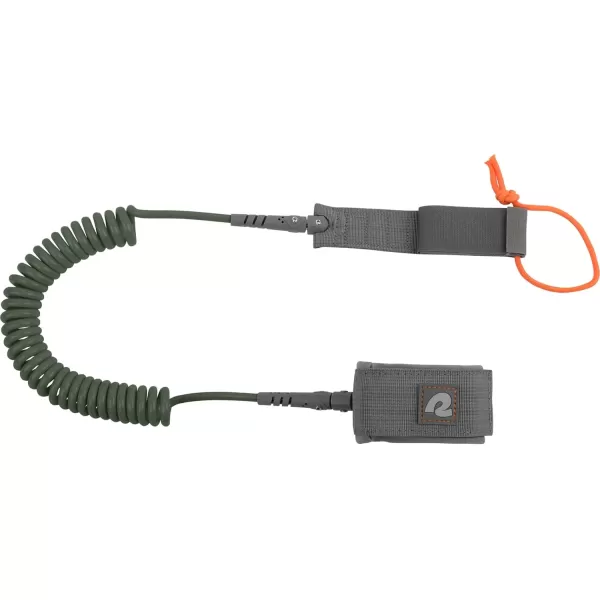 imageRetrospec Weekender 10 Paddle Board Safety Leash Coiled for Stand Up PaddleboardsSpruce