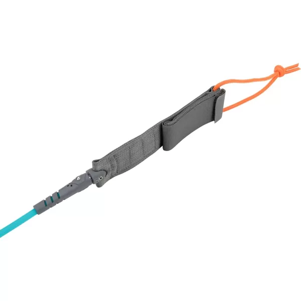 imageRetrospec Weekender 10 Paddle Board Safety Leash Coiled for Stand Up PaddleboardsTurquoise