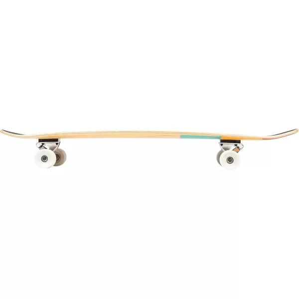 imageRetrospec Zed Longboard Skateboard Complete Cruiser  Bamboo ampamp Canadian Maple Wood Cruiser w Reverse Kingpin Trucks for Commuting Cruising Carving ampamp Downhill RidingZion