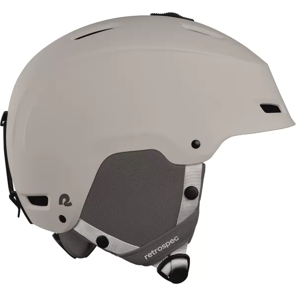 imageRetrospec Zephyr Ski Helmet  Snowboard Helmet for Adults ampamp Youth Adjustable Fit Snow Helmet with Protective Shell and Breathable Vents for Men Women Boys and GirlsMatte Canyon