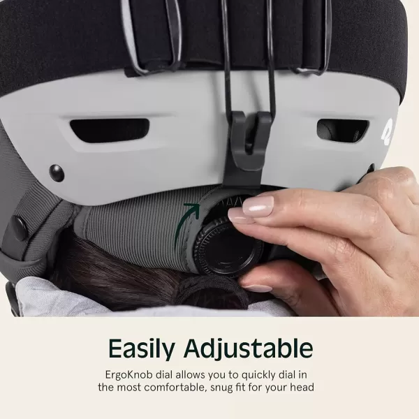 imageRetrospec Zephyr Ski Helmet  Snowboard Helmet for Adults ampamp Youth Adjustable Fit Snow Helmet with Protective Shell and Breathable Vents for Men Women Boys and GirlsMatte Slate
