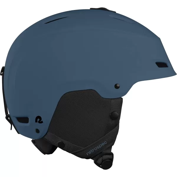 imageRetrospec Zephyr Ski Helmet  Snowboard Helmet for Adults ampamp Youth Adjustable Fit Snow Helmet with Protective Shell and Breathable Vents for Men Women Boys and GirlsMatte Superior Blue