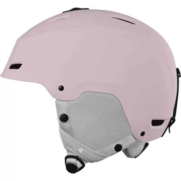 imageRetrospec Zephyr Ski Helmet  Snowboard Helmet for Adults ampamp Youth Adjustable Fit Snow Helmet with Protective Shell and Breathable Vents for Men Women Boys and GirlsMatte Rose