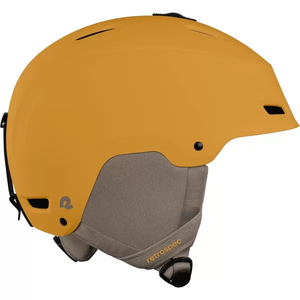 imageRetrospec Zephyr Ski Helmet  Snowboard Helmet for Adults ampamp Youth Adjustable Fit Snow Helmet with Protective Shell and Breathable Vents for Men Women Boys and GirlsMatte Acorn