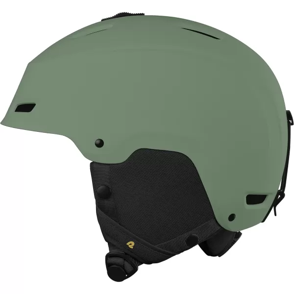 imageRetrospec Zephyr Ski Helmet  Snowboard Helmet for Adults ampamp Youth Adjustable Fit Snow Helmet with Protective Shell and Breathable Vents for Men Women Boys and GirlsMatte Olive