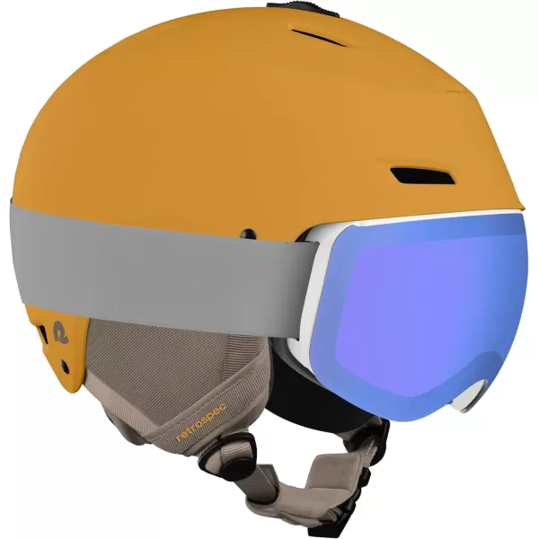 imageRetrospec Zephyr Ski Helmet  Snowboard Helmet for Adults ampamp Youth Adjustable Fit Snow Helmet with Protective Shell and Breathable Vents for Men Women Boys and GirlsMatte Acorn
