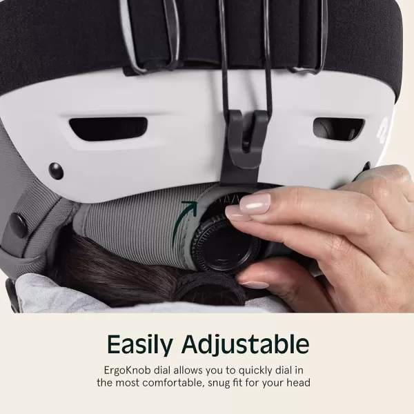 imageRetrospec Zephyr Ski Helmet  Snowboard Helmet for Adults ampamp Youth Adjustable Fit Snow Helmet with Protective Shell and Breathable Vents for Men Women Boys and GirlsMatte White