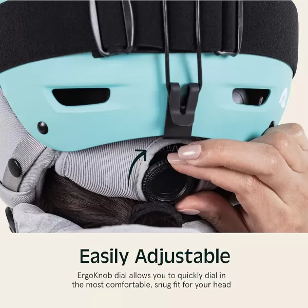 imageRetrospec Zephyr Ski Helmet  Snowboard Helmet for Adults ampamp Youth Adjustable Fit Snow Helmet with Protective Shell and Breathable Vents for Men Women Boys and GirlsMatte Blue Ridge