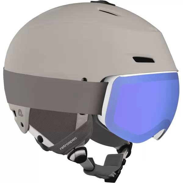 imageRetrospec Zephyr Ski Helmet  Snowboard Helmet for Adults ampamp Youth Adjustable Fit Snow Helmet with Protective Shell and Breathable Vents for Men Women Boys and GirlsMatte Canyon