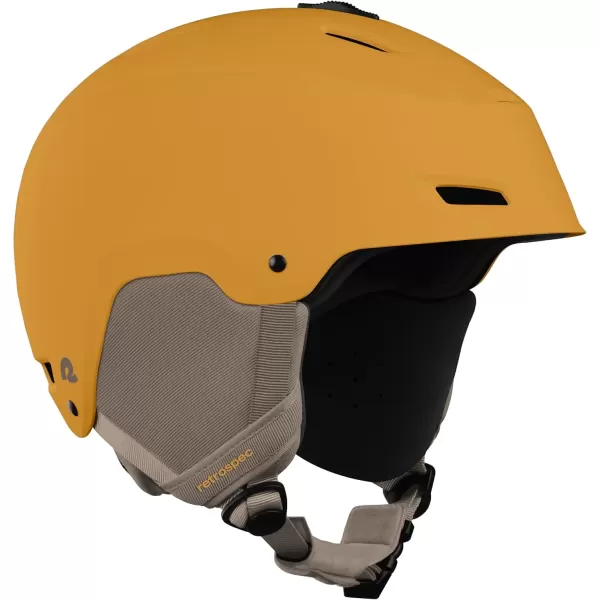 imageRetrospec Zephyr Ski Helmet  Snowboard Helmet for Adults ampamp Youth Adjustable Fit Snow Helmet with Protective Shell and Breathable Vents for Men Women Boys and GirlsMatte Acorn
