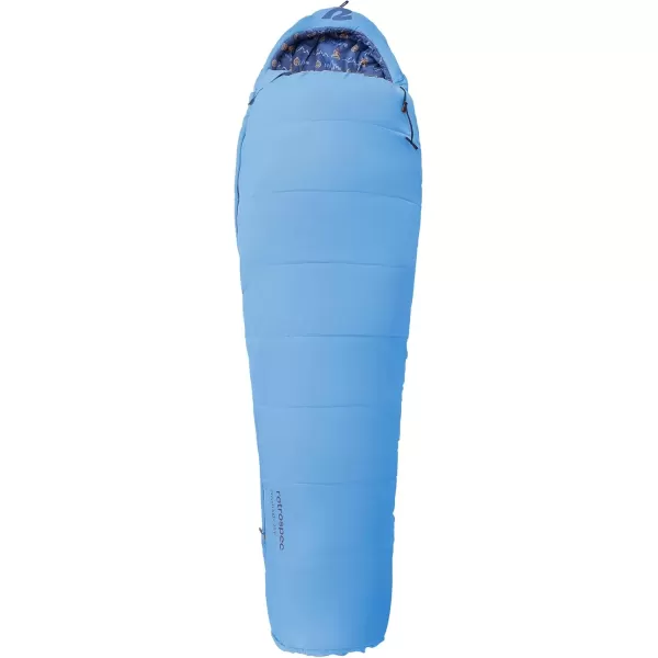 imageRetrospec Kids Dream 25 Kids Mummy Sleeping Bag for Camping Insulated Cold Weather Sleeping Bag Lightweight Stuff Sack WaterResistant Youth Sleeping Bag for Kids