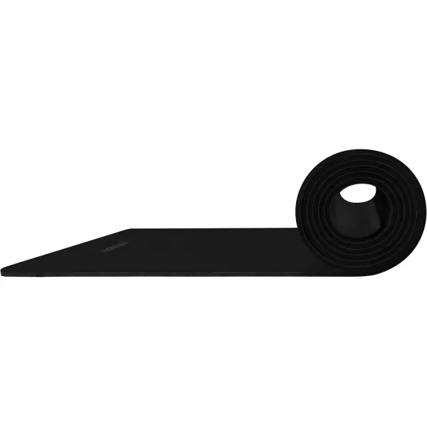imageRetrospec Laguna 5mm Yoga Mat  Fitness Mat for Women Men ampamp Children SlipResistant and Moisture Absorbing Exercise Mat for Home Pilates Yoga and Floor WorkoutsBlack