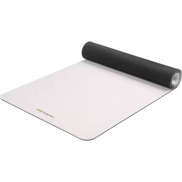 imageRetrospec Laguna 5mm Yoga Mat  Fitness Mat for Women Men ampamp Children SlipResistant and Moisture Absorbing Exercise Mat for Home Pilates Yoga and Floor WorkoutsRosewater