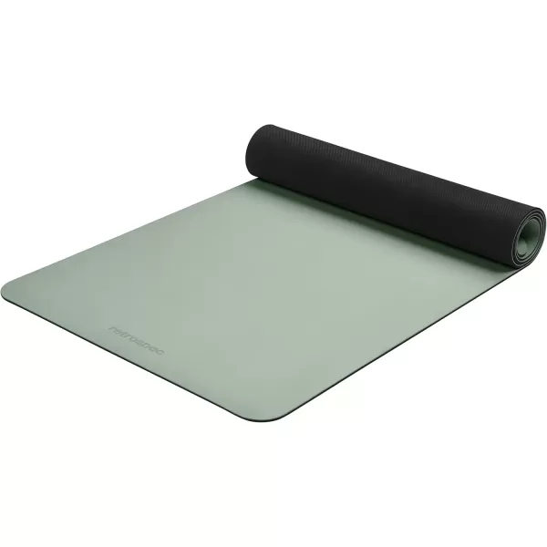 imageRetrospec Laguna 5mm Yoga Mat  Fitness Mat for Women Men ampamp Children SlipResistant and Moisture Absorbing Exercise Mat for Home Pilates Yoga and Floor WorkoutsSage